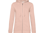 Sweat capuche zippé organique femme