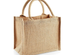 Petit sac en toile de jute