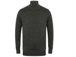Pull col zippé