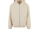 Sweat à capuche zippé ample