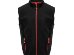 Bodywarmer polaire contrasté