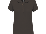Polo piqué manches courtes femme