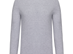 T-shirt col rond manches longues homme