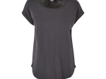 Tee-shirt femme au dos rallongé