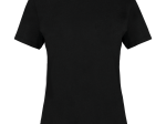 T-shirt Bio col à bords francs manches courtes femme