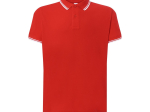 Polo homme contrasté