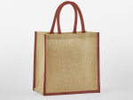 Sac cadeau en toile de jute