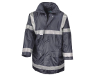 Parka bandes rétro réfléchissantes