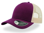 Casquette 5 pans style trucker en coton