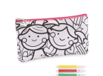 KIDDO - Trousse à crayons avec feutres