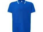 Polo homme contrasté