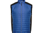 Bodywarmer bi-matière matelassé