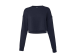 Sweat col rond femme court