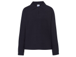Polo piqué enfant manches longues