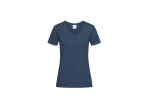 Tee-shirt femme col v
