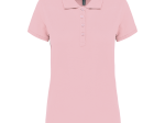 Polo piqué manches courtes femme