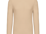 T-shirt col rond manches longues homme