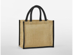Petit sac shopping en toile de jute