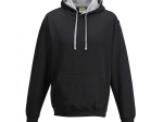 Sweat capuche contrastée