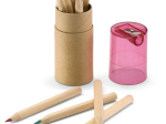 LAMBUT - Tube 12 crayons de couleur
