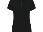 Polo piqué manches courtes femme