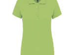 Polo piqué manches courtes femme