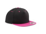 Casquette 5 pans avec visière contrastée