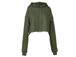 Sweat capuche femme court