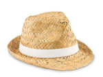 MONTEVIDEO - Chapeau en paille naturelle