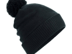 Bonnet avec pompon intérieur polaire