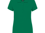 Polo piqué manches courtes femme