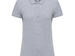 Polo piqué manches courtes femme