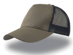 Casquette 5 pans style trucker en coton