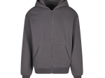 Sweat à capuche zippé ample