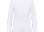 Polo maille piquée manches longues femme