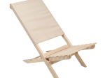 MARINERO - Chaise de plage pliable en bois