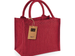 Petit sac en toile de jute