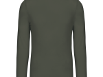 T-shirt col rond manches longues homme