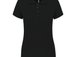 Polo piqué manches courtes femme