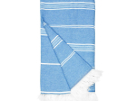 Fouta en coton et polyester recyclé
