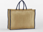 Grand sac shopping en toile de jute