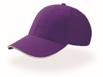 Casquette 6 pans visière sandwich