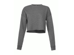 Sweat col rond femme court