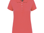 Polo piqué manches courtes femme