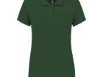 Polo piqué manches courtes femme