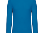 T-shirt col rond manches longues homme