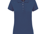 Polo piqué manches courtes femme