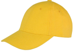 Casquette basse coton 6 panneaux