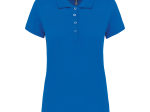 Polo piqué manches courtes femme