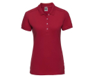Polo femme stretch